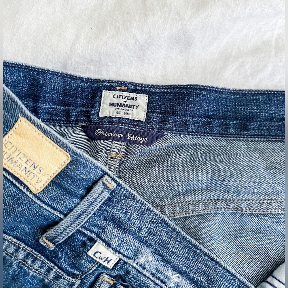 Citizens Of Humanity Blue Boyfriend Jeans - Picture 5 of 7